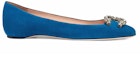 Order (Women) Gucci Fashion Flat 'Blue' 432107-C2000-4337