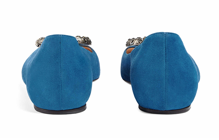 Shop (Women) Gucci Fashion Flat 'Blue' 432107-C2000-4337