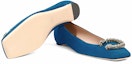 Purchase (Women) Gucci Fashion Flat 'Blue' 432107-C2000-4337
