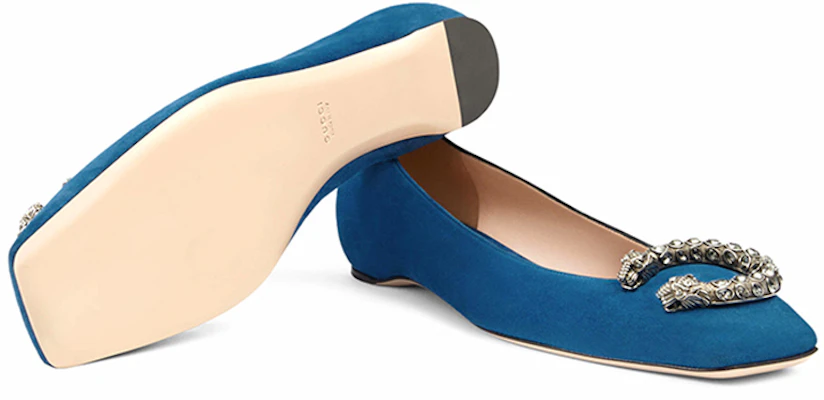 (Women) Gucci Fashion Flat 'Blue' 432107-C2000-4337 Purchase (Women) Gucci Fashion Flat 'Blue' 432107-C2000-4337