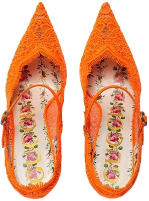 (Women) Gucci Fashion High Heels 'Orange Stiletto' 488328-9FY10-7680 Lookbook (Women) Gucci Fashion High Heels 'Orange Stiletto' 488328-9FY10-7680