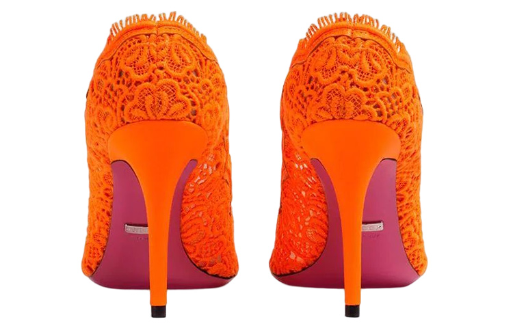 Purchase (Women) Gucci Fashion High Heels 'Orange Stiletto' 488328-9FY10-7680