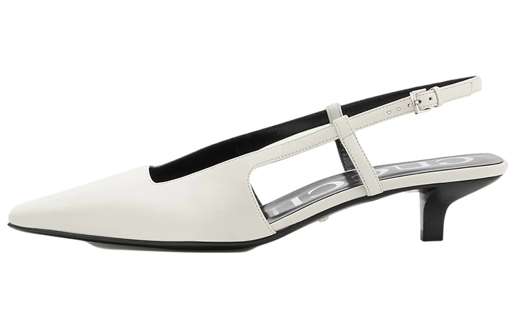 Buy (W) Kasut Tumit Rendah Gucci Fesyen 'Putih' 679360-C9D00-9050