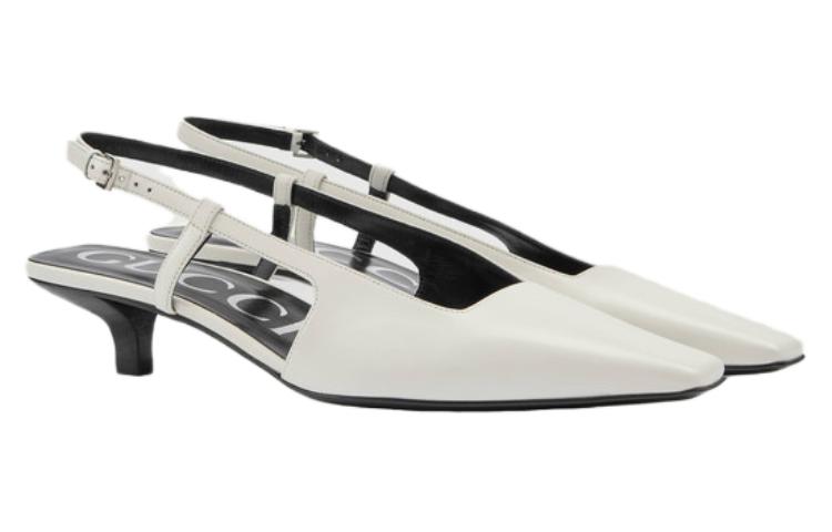 Order (W) Kasut Tumit Rendah Gucci Fesyen 'Putih' 679360-C9D00-9050