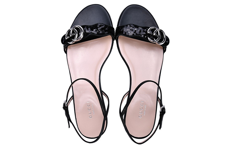 (W) Gucci Fashion Sandals 'Black' 圖 3