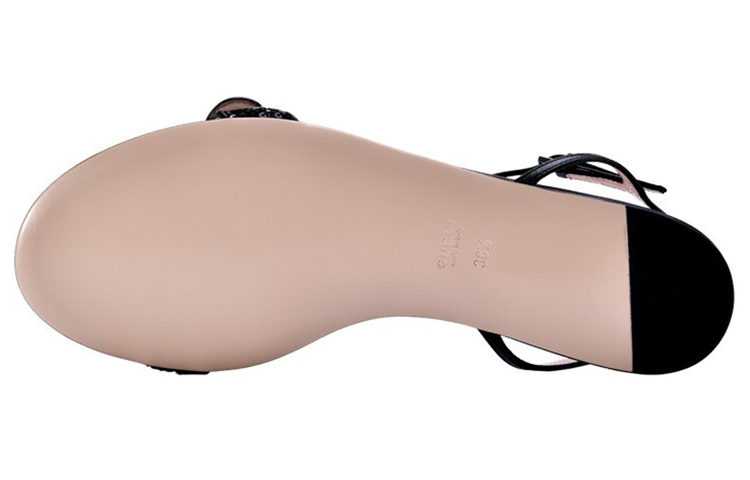 (W) Gucci Fashion Sandals 'Black' 圖 5