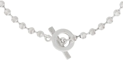 (Women) GUCCI Fashion Silver Beaded Necklace for Women 602736-J8400-8106 (Women) GUCCI Fashion Silver Beaded Necklace for Women 602736-J8400-8106