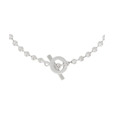 (Women) GUCCI Fashion Silver Beaded Necklace for Women 602736-J8400-8106
