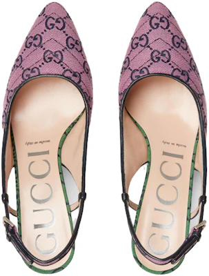 GUCCI 古馳 時尚簡約 浅口休閒高跟鞋 女款 粉色 Shop GUCCI 古馳 時尚簡約 浅口休閒高跟鞋 女款 粉色