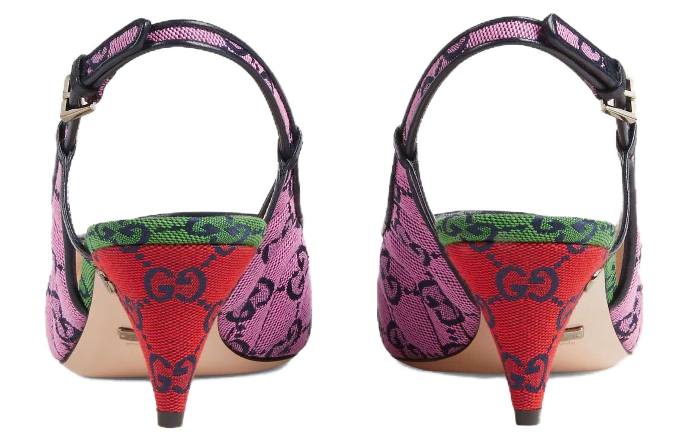 Purchase GUCCI 古馳 時尚簡約 浅口休閒高跟鞋 女款 粉色