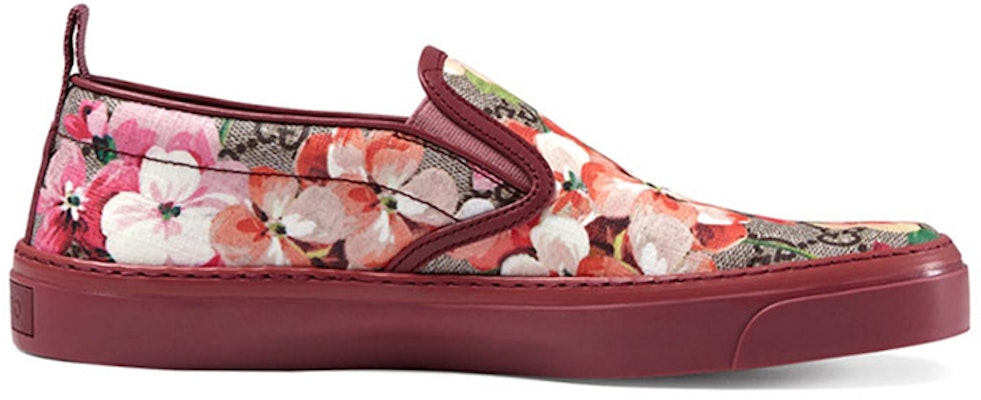 (Women) Gucci GG Supreme Monogram Blooms Slip On 'Dry Rose' 408511-KU2E0-8971 Order (Women) Gucci GG Supreme Monogram Blooms Slip On 'Dry Rose' 408511-KU2E0-8971