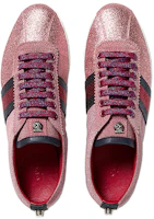 Lookbook GUCCI 古馳 閃光織物 時尚板鞋 女款 粉色
