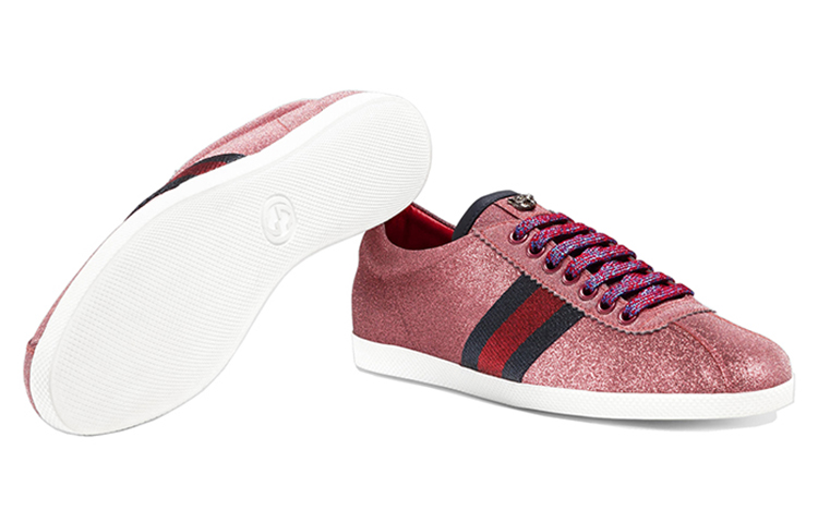 Purchase (Women) Gucci Fashion Sneaker 'Pink Flash Fabric' 420093-KW040-6463