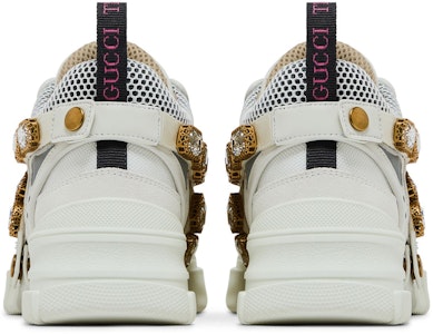 (W) 구찌 플래시트렉 '크리스털 - 화이트' 541445-GGZ50-9081 Details for (W) 구찌 플래시트렉 '크리스털 - 화이트' 541445-GGZ50-9081