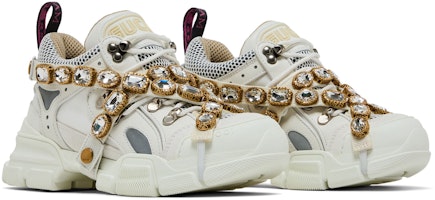 (W) グッチ フラッシュトレック クリスタル (ホワイト) 541445-GGZ50-9081 Cheap (W) グッチ フラッシュトレック クリスタル (ホワイト) 541445-GGZ50-9081