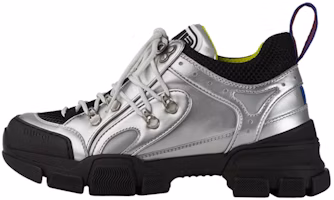 (Women) Gucci Flashtrek 'Silver Black' 543283-DORCO-8189 (Women) Gucci Flashtrek 'Silver Black' 543283-DORCO-8189