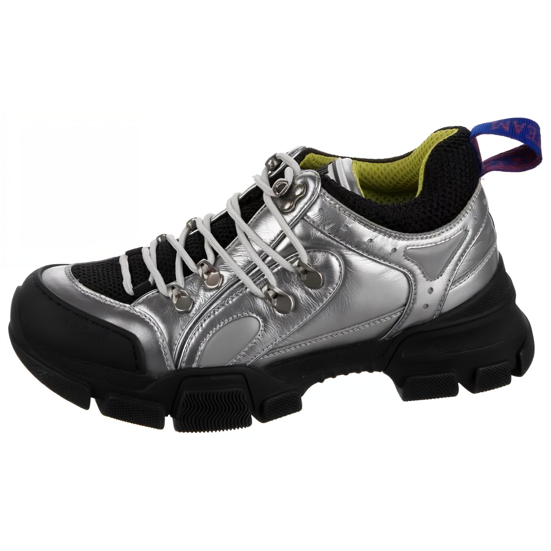 Order (W) 古驰 Flashtrek 灰黑色运动鞋 543283-DORCO-8189