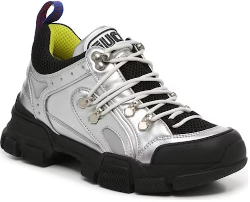 (Women) Gucci Flashtrek 'Silver Black' 543283-DORCO-8189 Lookbook (Women) Gucci Flashtrek 'Silver Black' 543283-DORCO-8189