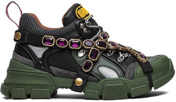 (Women) Gucci Flashtrek Crystals 'Green' 537355-GGZ30-1261 (Women) Gucci Flashtrek Crystals 'Green' 537355-GGZ30-1261