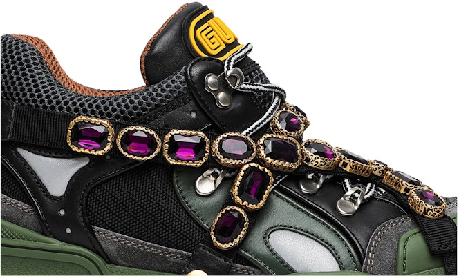 (Women) Gucci Flashtrek Crystals 'Green' 537355-GGZ30-1261 Order (Women) Gucci Flashtrek Crystals 'Green' 537355-GGZ30-1261