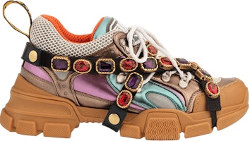 (Women) Gucci Flashtrek Crystals 'Multi-Color Metallic' 537133-DOR60-8266 (Women) Gucci Flashtrek Crystals 'Multi-Color Metallic' 537133-DOR60-8266