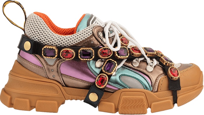 (Women) Gucci Flashtrek Crystals 'Multi-Color Metallic' 537133-DOR60-8266 Buy (Women) Gucci Flashtrek Crystals 'Multi-Color Metallic' 537133-DOR60-8266