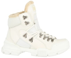 (Women) Gucci Flashtrek High 'Faux Shearling - White' 550034-D6060-9088 (Women) Gucci Flashtrek High 'Faux Shearling - White' 550034-D6060-9088