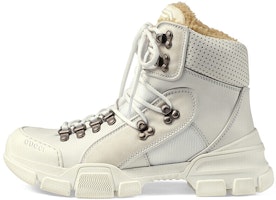 (Women) Gucci Flashtrek High 'Faux Shearling - White' 550034-D6060-9088 (Women) Gucci Flashtrek High 'Faux Shearling - White' 550034-D6060-9088