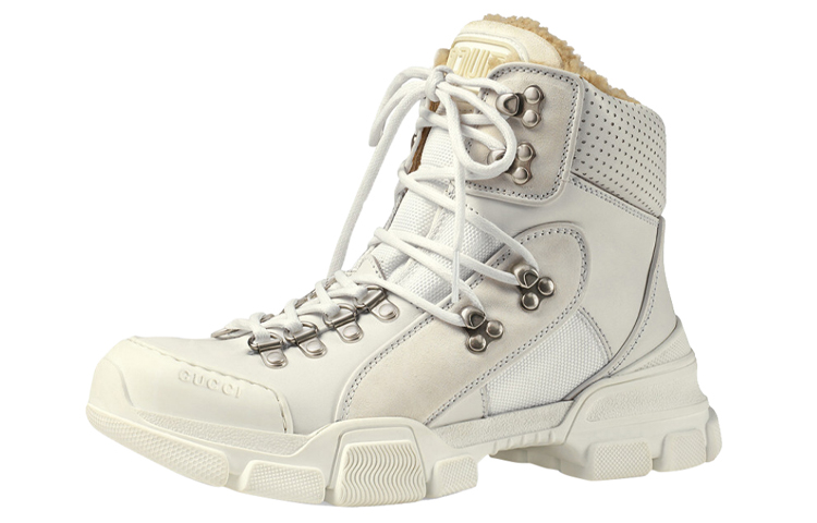 Lookbook (Women) Gucci Flashtrek High 'Faux Shearling - White' 550034-D6060-9088