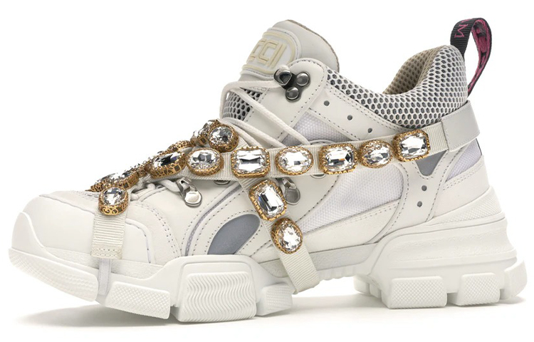 Lookbook (Women) Gucci Flashtrek Strap 'Cubic Crystals' 543154-GGZ50-9081