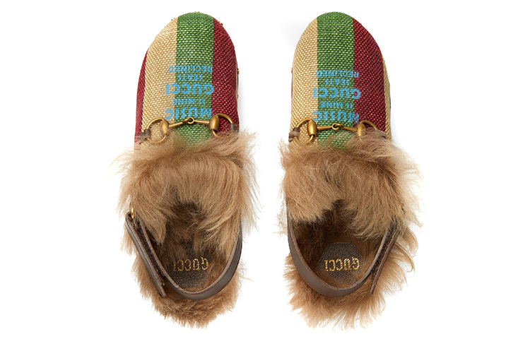 Lookbook (W) Gucci Flat ''100e Verjaardag Rood Geel Groen'' 680951-UHZ50-9562