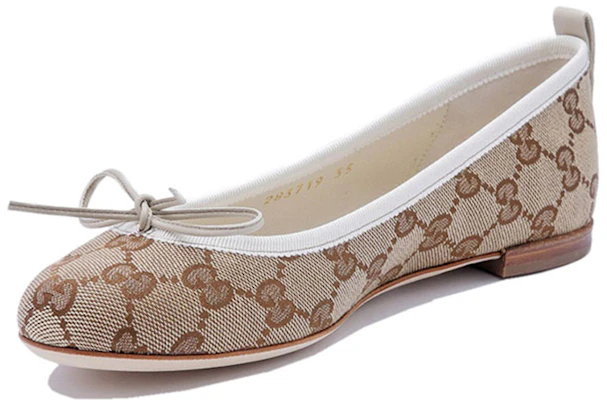 (W) Gucci Platte Schoenen ''Beige'' 283719-F6BB0-9788 Order (W) Gucci Platte Schoenen ''Beige'' 283719-F6BB0-9788