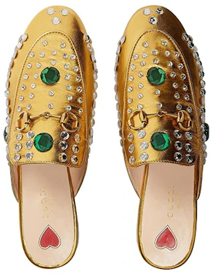 (W) Gucci Flachschuhe ''Metallic Gold'' 471953-B8B00-8016 Lookbook (W) Gucci Flachschuhe ''Metallic Gold'' 471953-B8B00-8016