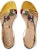 (W) Sandal Fesyen Gucci Sulaman Bunga 'Kuning' 475080-B8B00-8016
