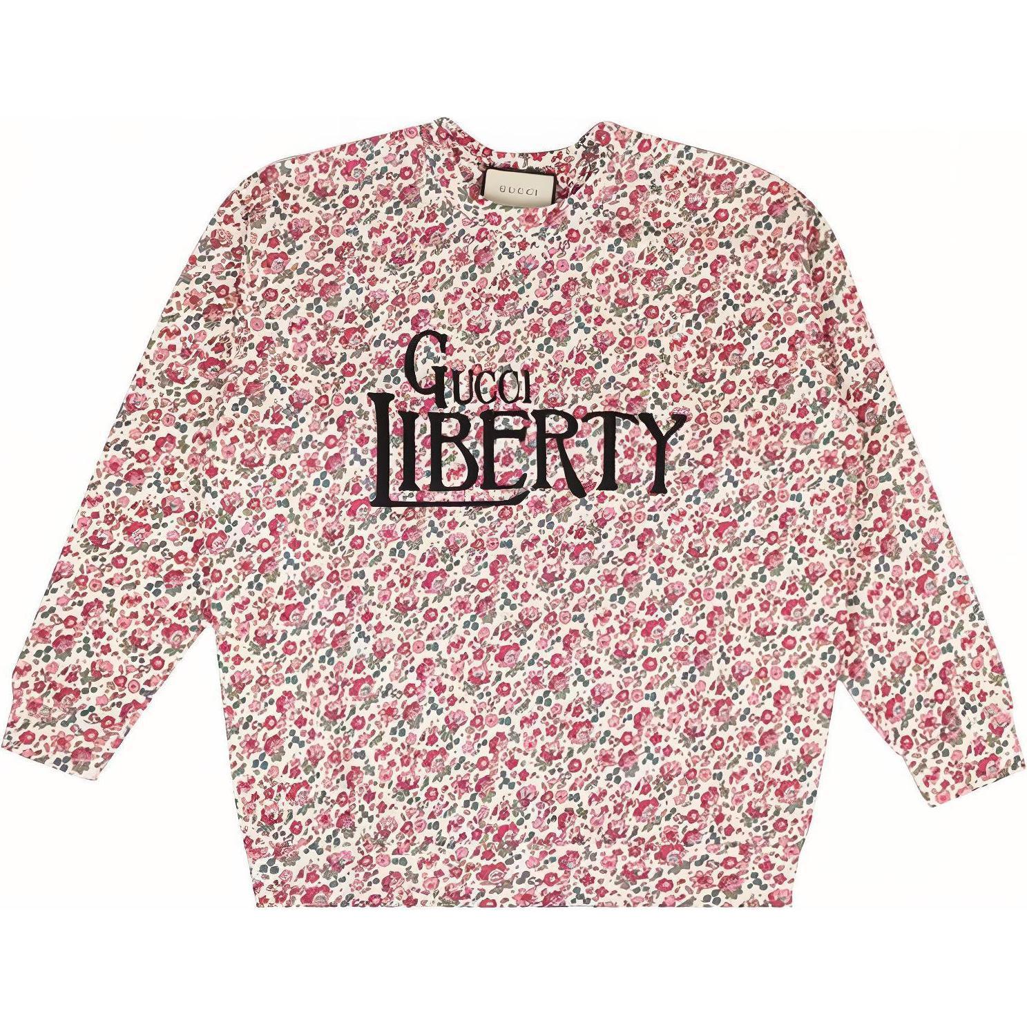 (Women) Gucci Floral Logo Print Sweatshirt for Women - Floral Print 638043-XJCYA-5504