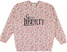 (Women) Gucci Floral Logo Print Sweatshirt for Women - Floral Print 638043-XJCYA-5504 (Women) Gucci Floral Logo Print Sweatshirt for Women - Floral Print 638043-XJCYA-5504