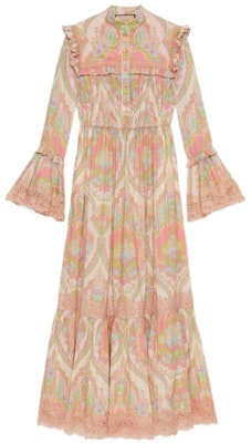 (W) 古驰粉色长袖连衣裙花卉印花 704251-ZAJAB-5713 Buy (W) 古驰粉色长袖连衣裙花卉印花 704251-ZAJAB-5713