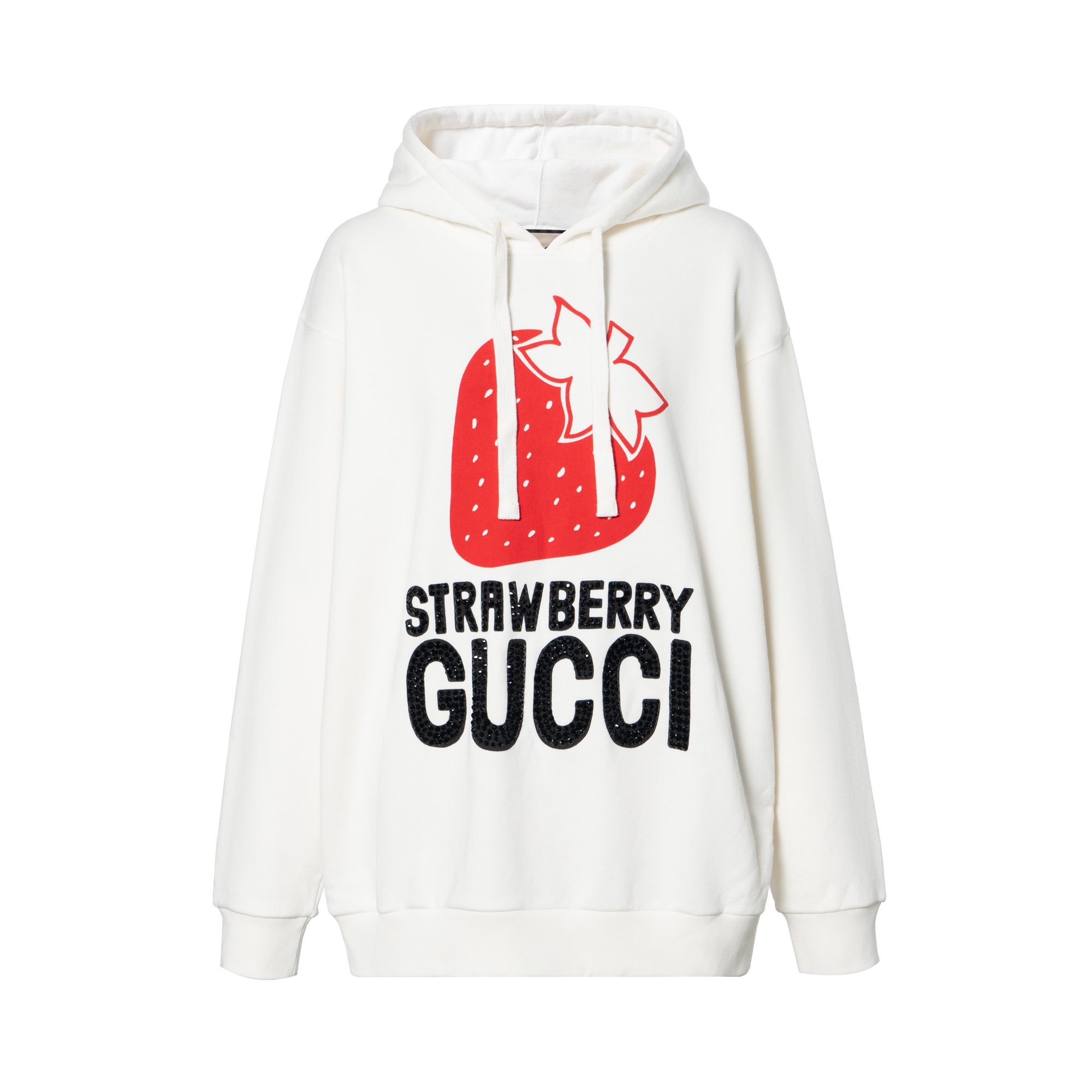 (Women) Gucci FW21 100th Anniversary Shiny Knit Tape Turtleneck Sweater Beige 615061-XJD1B-9095