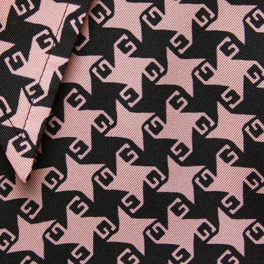 (Women) GUCCI FW21 Aria Houndstooth G Long Sleeve UV Shirt Pink 675825-ZAH3U-5322 圖 6