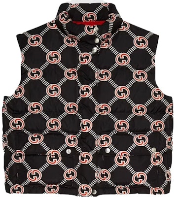 (W) 古驰 FW21 黑色字母印花无袖针织背心 665137-Z8AS4-1072 Buy (W) 古驰 FW21 黑色字母印花无袖针织背心 665137-Z8AS4-1072