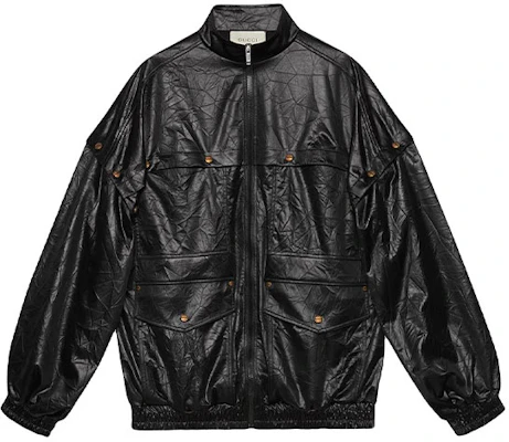 (W) Gucci FW21 Jaket Hitam Patchwork Kain Teknologi 561959-XJAUM-1000 Buy (W) Gucci FW21 Jaket Hitam Patchwork Kain Teknologi 561959-XJAUM-1000