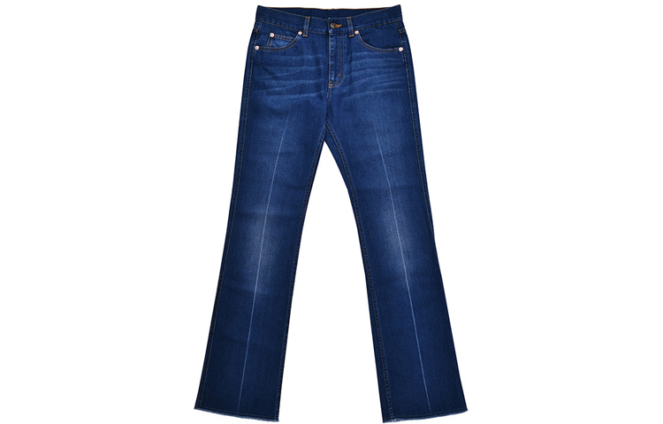 (Women) Gucci FW21 Flared Denim Jeans Blue 433065-XD477-4011
