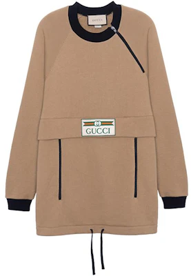 (W) グッチ FW21 レトロロゴ ブラウンクルーネックスウェットシャツ 678943-XJDZM-2082 Buy (W) グッチ FW21 レトロロゴ ブラウンクルーネックスウェットシャツ 678943-XJDZM-2082