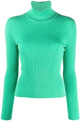 (Women) Gucci FW21 Slim-Fit Turtleneck Sweater Green 653335-XKBST-3823 Buy (Women) Gucci FW21 Slim-Fit Turtleneck Sweater Green 653335-XKBST-3823