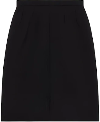 (W) 구찌 FW22 블랙 하이웨이스트 캐주얼 미니 스커트. 721676 ZAJZ8-1000 Buy (W) 구찌 FW22 블랙 하이웨이스트 캐주얼 미니 스커트. 721676 ZAJZ8-1000