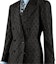 Purchase (Women) GUCCI FW22 Double-Breasted GG Jacquard Blazer Jacket - Graphite Gray 715184 ZAKF8 1161