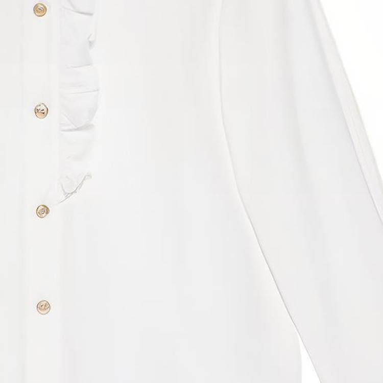 Details for (W) GUCCI FW22 白色長袖荷葉邊防曬襯衫 690723-ZLC02-9000