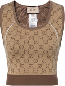 (W) Chaleco Suéter Jacquard Logo Marrón Gucci FW22 726369-XJETY-9742 Buy (W) Chaleco Suéter Jacquard Logo Marrón Gucci FW22 726369-XJETY-9742