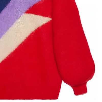 (Women) GUCCI FW22 Color-Block Striped Pullover Sweater Women Multicolor. 713469-XKCSZ-6269 Purchase (Women) GUCCI FW22 Color-Block Striped Pullover Sweater Women Multicolor. 713469-XKCSZ-6269