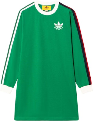 (Women) Gucci FW22 Green Logo Print Long Sleeve Midi Dress 693537-XJE7I-3880 Buy (Women) Gucci FW22 Green Logo Print Long Sleeve Midi Dress 693537-XJE7I-3880